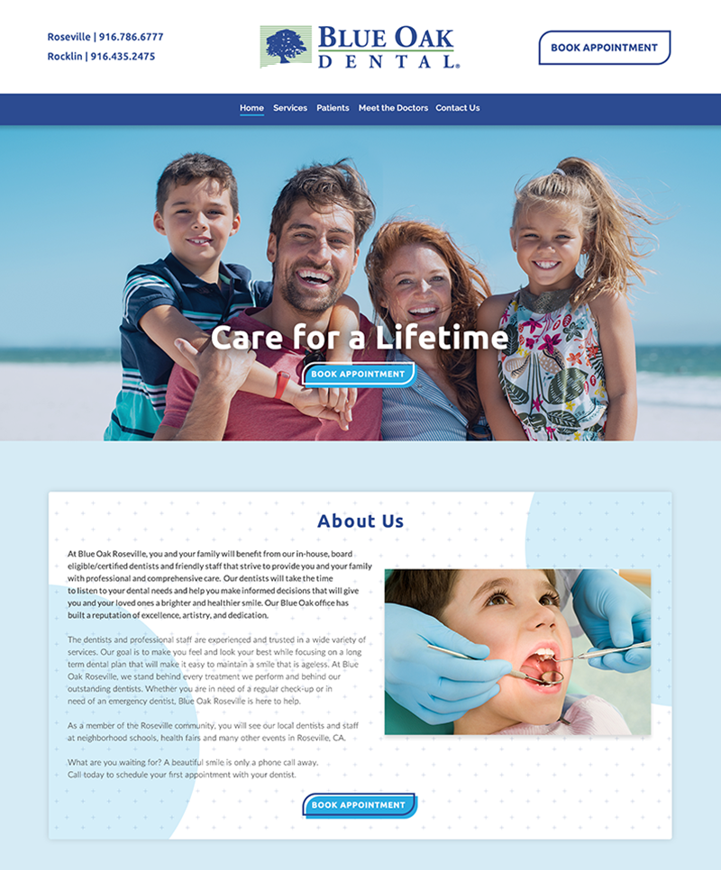 Blue Oak Home Page
