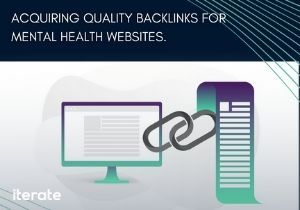 Acquiring quality backlinks for Mental Health Websites